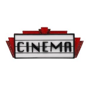 *Rare Find* Now Showing Cinema Brooch from Erstwilder